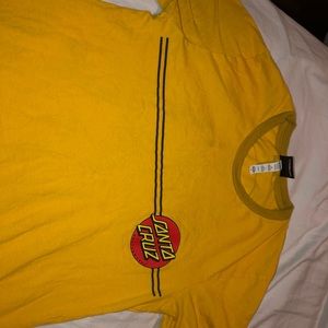 Yellow Santa Cruz Shirt